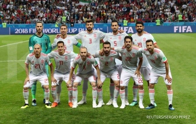 Spanyol sukses atasi Iran dengan skor tipis 1-0