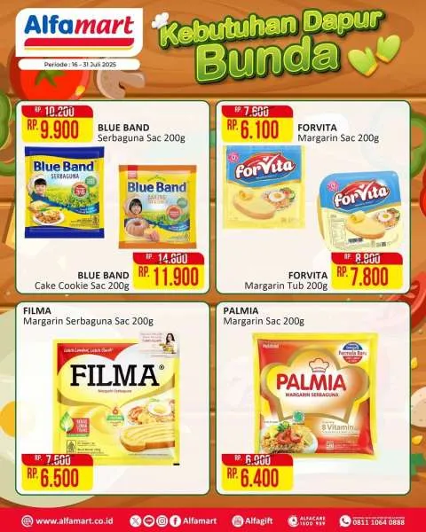 Promo Alfamart Kebutuhan Dapur Periode 16-31 Juli 2025