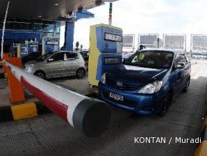 Volume kendaraan di tujuh ruas tol bakal melonjak