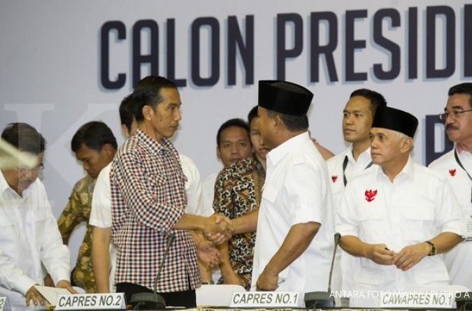 Redakan ketegangan, SBY pertemukan Prabowo-Jokowi