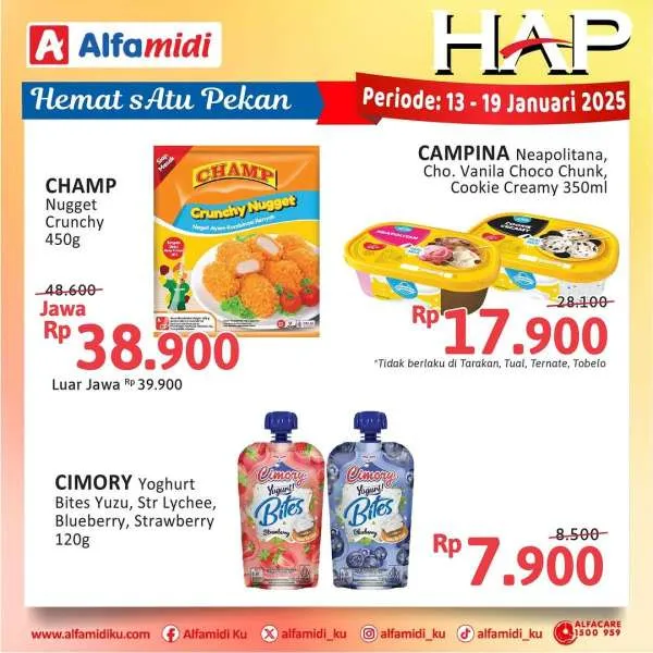 Promo Alfamidi Hemat Satu Pekan Periode 13-19 Januari 2025