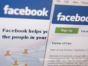 Facebook Raih Pendapatan US$ 800 Juta