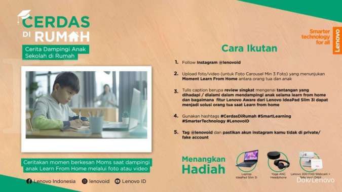Empat Tips Menjadi Smart Parents di Masa Anak Belajar dari Rumah