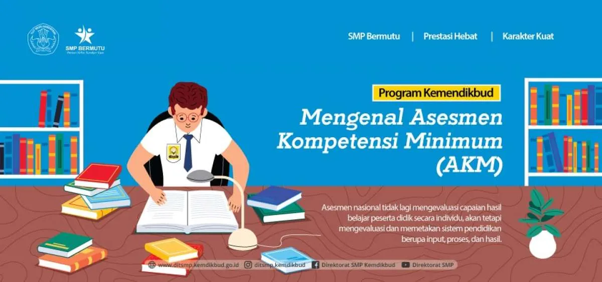 Simak bentuk soal AKM Asesmen Nasional 2021 serta link latihan soalnya