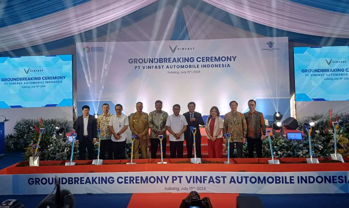 Kemenperin Minta TKDN Mobil Listrik VinFast 40%