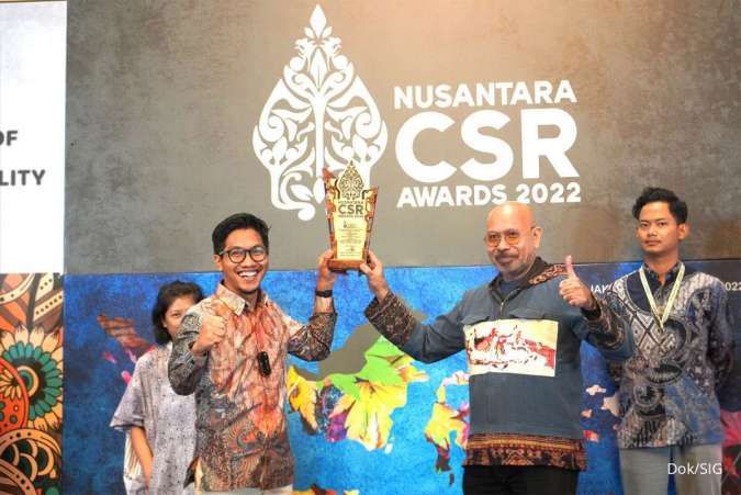 SIG Raih Lima Penghargaan dalam Ajang Nusantara CSR Awards 2022