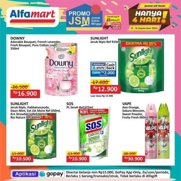 Promo JSM Alfamart 13-15 September 2024