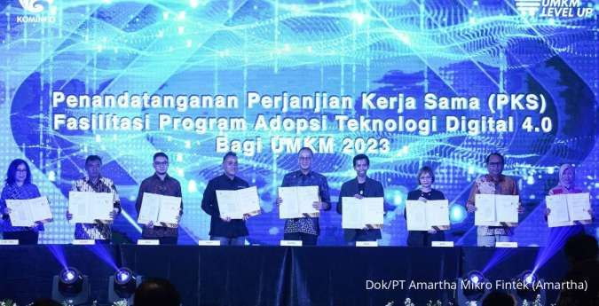 Amartha Berkolaborasi dengan Kemkominfo Tingkatkan Digitalisasi UMKM di Pedesaan