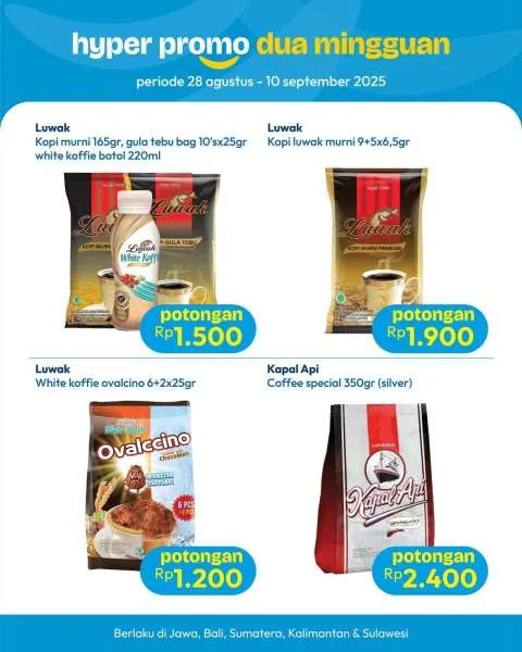 Promo Hypermart Dua Mingguan Periode 28 Agustus-10 September 2025