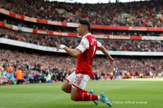 Klasemen Liga Inggris: Pekan 14 Arsenal Tetap Kokoh Di Puncak Usai Bantai Nottingham