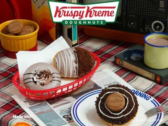 Promo Krispy Kreme x Donat Ovaltine Gratis Ecobag sampai 31 Juli 2024