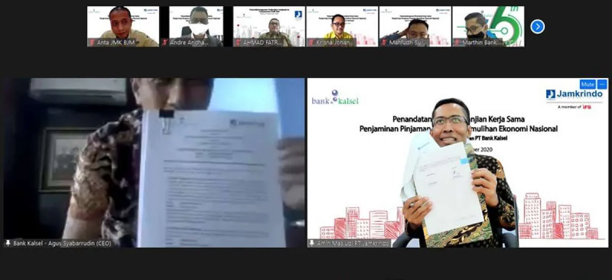 Dukung program PEN, Jamkrindo jadi penjamin kredit modal kerja BPD Kalsel