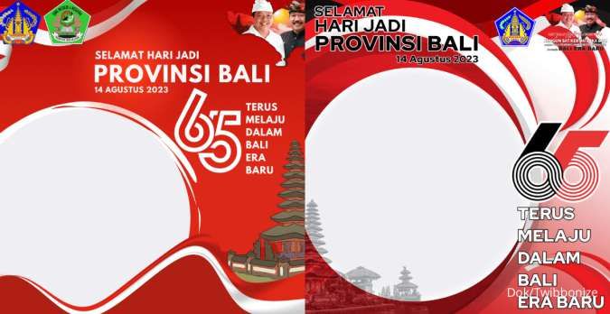 20 Twibbon Hari Jadi Provinsi Bali 2023, Rayakan dan Meriahkan Pakai Bingkai Fotonya