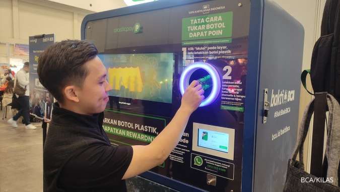 Mesin Daur Ulang (RVM) Bakti BCA di BCA Expo 2025