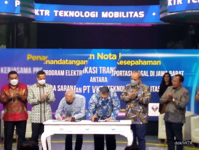 VKTR dan Jasa Sarana Siapkan Bus Listrik untuk Bandung Raya