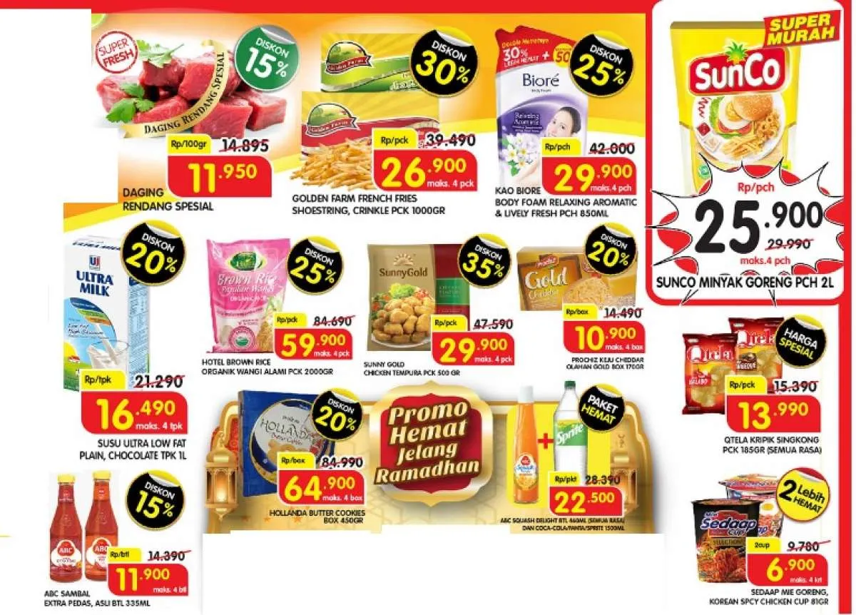 Promo Superindo weekend 27 Februari 2021, diskon akhir pekan terbaru!