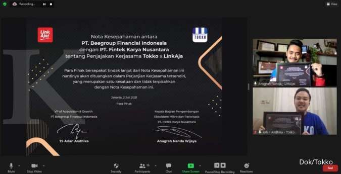 Kolaborasi Tokko dan LinkAja Dorong Inklusi Digital bagi Pelaku UMKM Indonesia