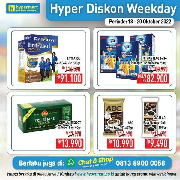 Katalog Promo Hypermart Berlaku 18-20 Oktober 2022