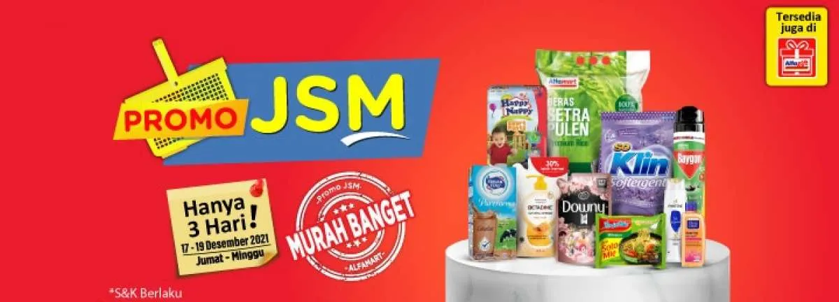 Katalog Promo JSM Alfamart Hanya 3 Hari Periode 17-19 Desember 2021