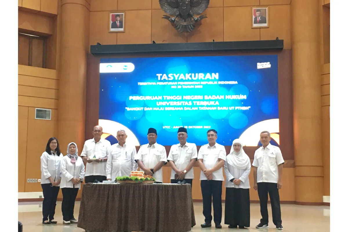 Sah! Universitas Terbuka Raih Status PTN-BH