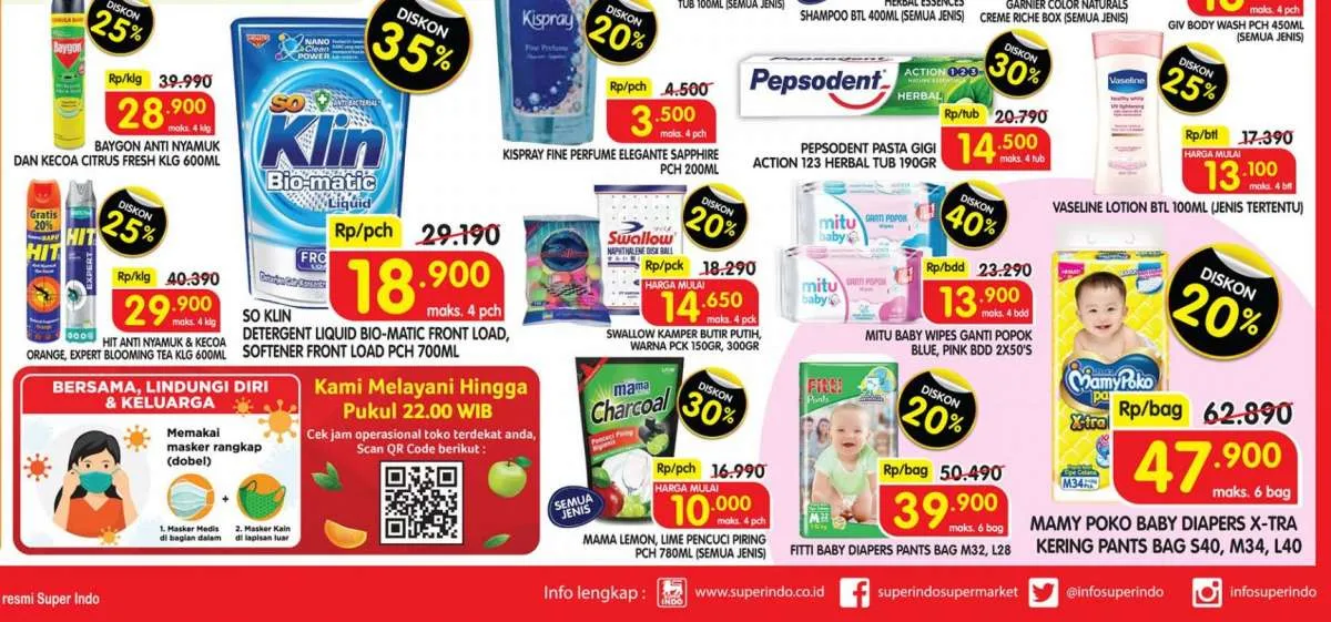 Promo Superindo sampai 6 Januari 2022, Belanja Lebih Murah Sebelum Akhir Pekan