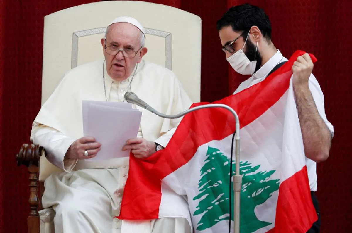 Audiensi pertama setelah 6 bulan, Paus Fransiskus serukan doa & puasa untuk Lebanon