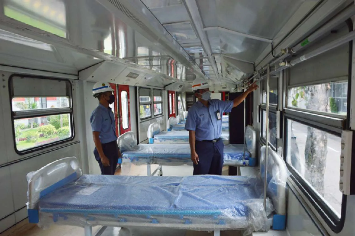 Pemkot Madiun mulai gunakan kereta isolasi pasien Covid-19 buatan INKA
