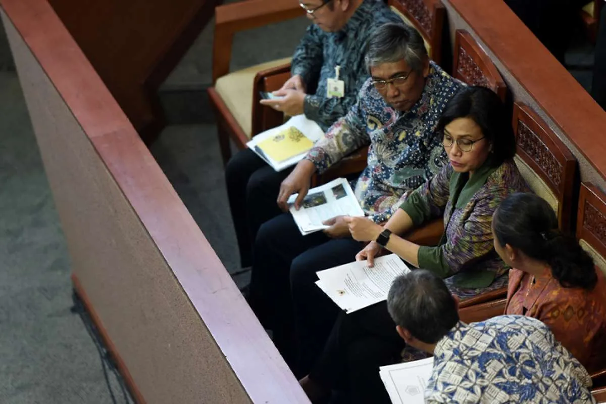 Sri Mulyani ceritakan perjalanan defisit BPJS Kesehatan di komisi XI DPR