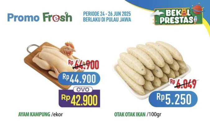 Promo Hypermart Weekday 24-26 Juni 2025, Ayam Kampung Utuh Diskon sampai Rp 22.000