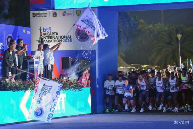 45.000 Pelari Ramaikan BTN Jakim 2026, Pelari Kenya Juara Kategori Open Marathon