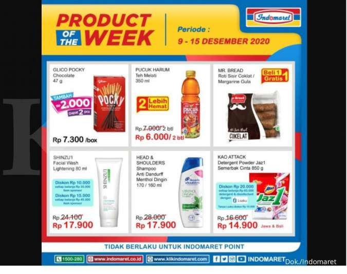 Promo Indomaret weekdays 9-15 Desember 2020