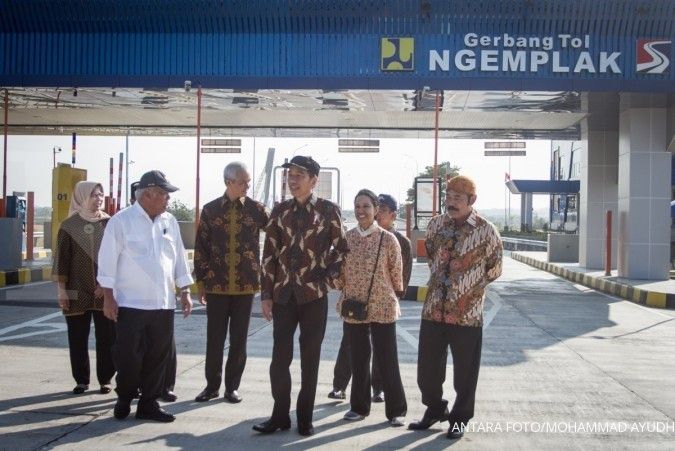 Presiden Jokowi resmikan jalan tol Solo-Ngawi segmen Kartasura-Sragen 