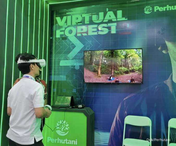 Perhutani Hadirkan Virtual Forest di Indonesia Metaverse SHow 2023