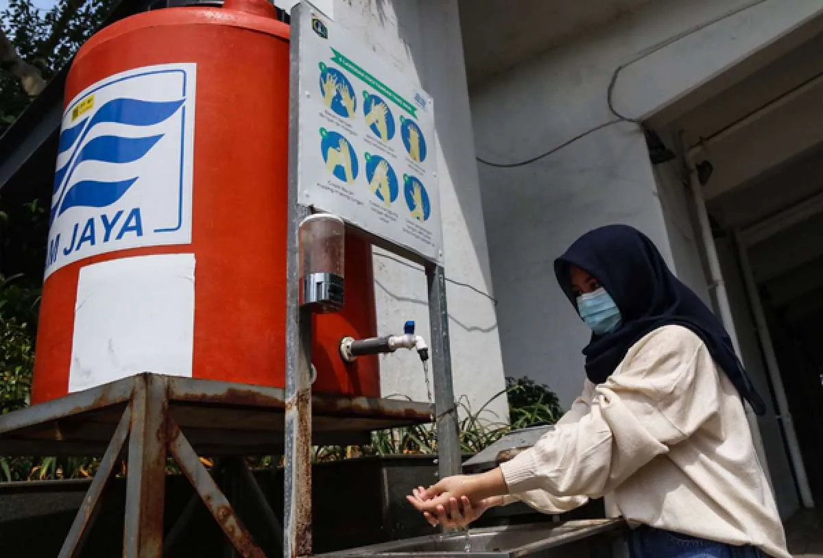 Tingkat kepatuhan penerapan 3M di DKI Jakarta cenderung menurun