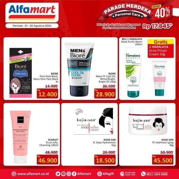 Promo Alfamart Parade Merdeka 1-20 Agustus 2024