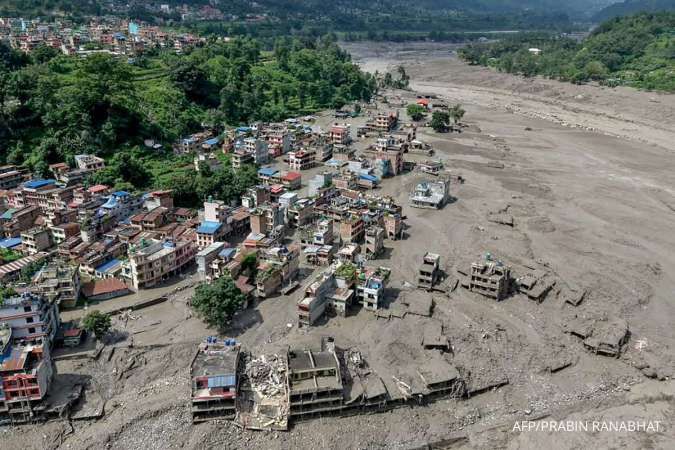 Banjir Nepal-China Tewaskan 1.380 Orang, Pencarian Korban Masih Berlanjut