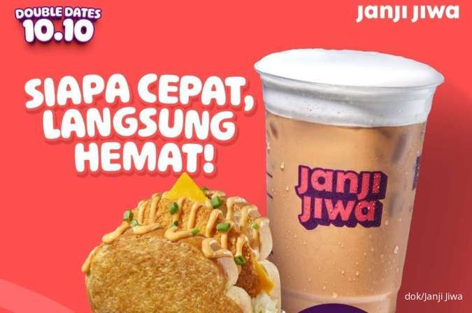 Promo 10.10 Janji Jiwa 9-15 Oktober 2024, Ada 8 Paket Diskon hingga 65%