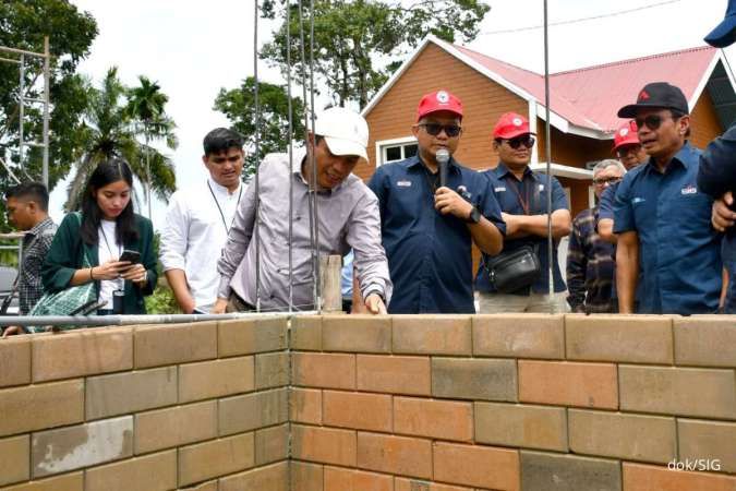 Semen Indonesia Tawarkan Precise Interlock Brick untuk Proyek 3 Juta Rumah​