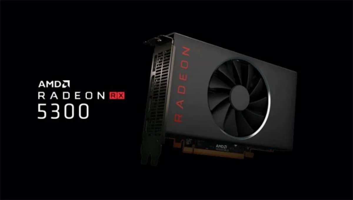 Kartu grafis murah Radeon RX 5300 dari AMD, siap libas game di resolusi Full HD