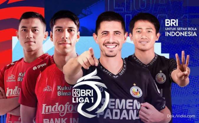 Jadwal BRI Liga 1 Hari Ini (18/8) & Link Streaming: Bali United vs Semen Padang