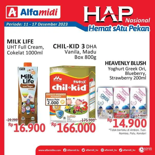 Promo Alfamidi Hemat Satu Pekan Periode 11-17 Desember 2023