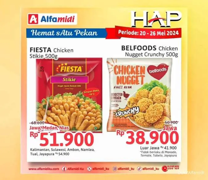 Promo Alfamidi Hemat Satu Pekan Periode 20-26 Mei 2024