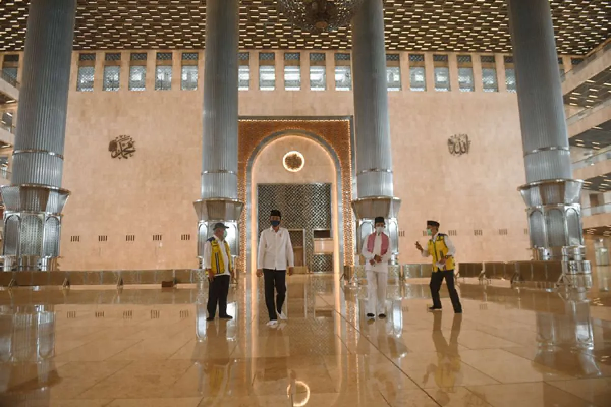 Bismillah, berikut ini panduan MUI DKI Jakarta untuk salat Jumat di fase new normal