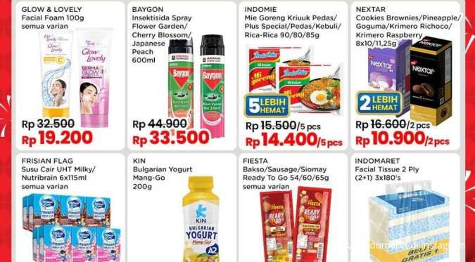 Promo Indomaret Weekday Paling Murah Hari Ini, Harga untuk Pulau Jawa-Bali & Lombok