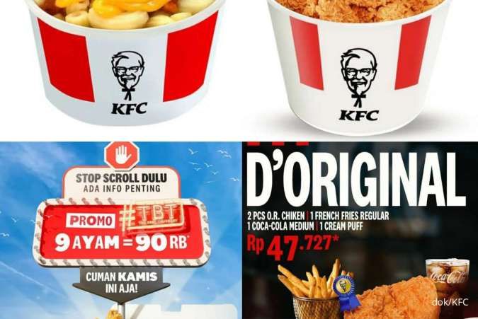 Makan Kenyang di Promo KFC Terbaru: Winger Bucket, Macaroni Supreme, dan D Original