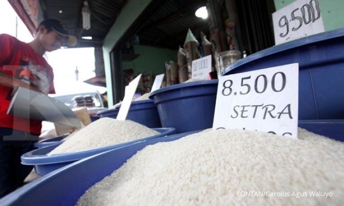 Harga beras di 24 kota tetap naik meski panen raya