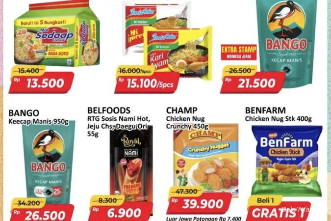 Katalog Promo JSM Alfamart Periode 10-12 Oktober 2025, Nugget Beli 1 Gratis 1