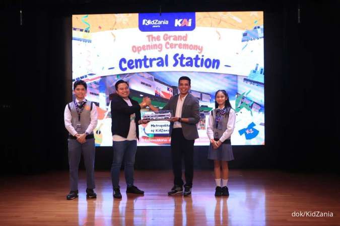 Kenalkan Anak Profesi di Kereta Api, Central Station Kidzania Jakarta Resmi Dibuka