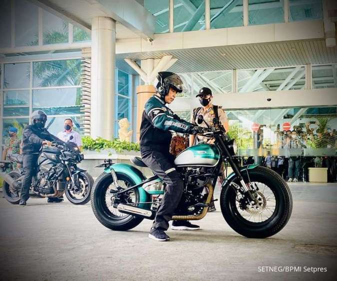 Naik Motor, Presiden Jokowi Tinjau Infrastruktur Perhelatan MotoGP 2022