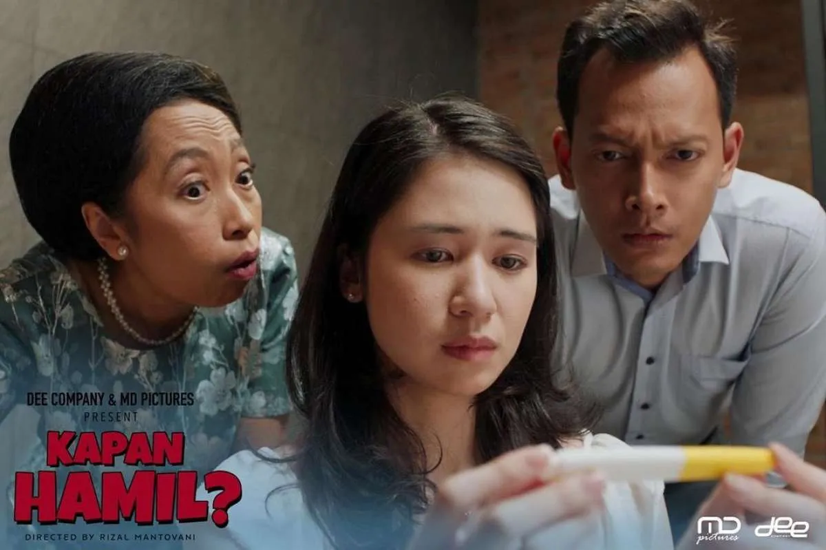 Trailer film Indonesia baru, Laura Basuki & Fedi Nuril jadi pasangan di Kapan Hamil?